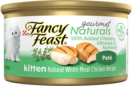 Fancy Feast Gourmet S White Meat Chicken Recipe Kitten Food